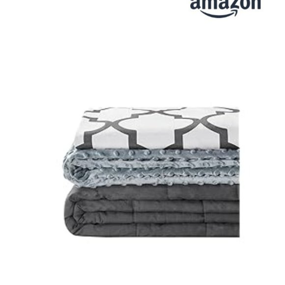 YnM Kids Weighted Blanket and Duvet Covers - Hot and Cold Duvet Cover Set (3 Pie - Picture 1 of 3